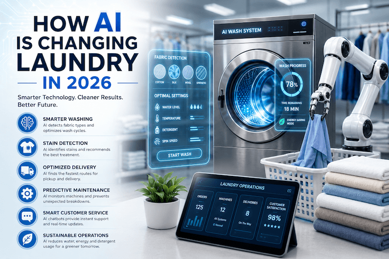 How AI Is Changing Laundry in 2026 How AI Is Changing Laundry in 2026